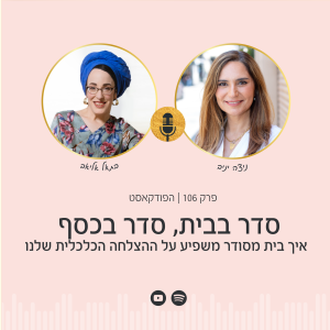 הקשר המפתיע בין סדר בבית לארנק מלא. ניצה יניב מארחת את בתאל אליאב, מומחית לסדר וארגון הבית, בפודקאסט הפסיכולוגיה של הכסף, על הקשר בין בית מסודר ורווחה כלכלית.