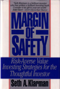 כריכת הספר מרווח ביטחון (Margin of Safety) מאת סת' קלרמן